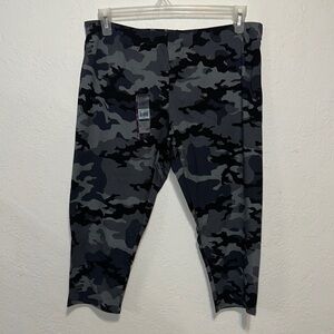 No Boundaries Camouflage Leggings - Black and Gray Size 19 XXL 2XL NWT